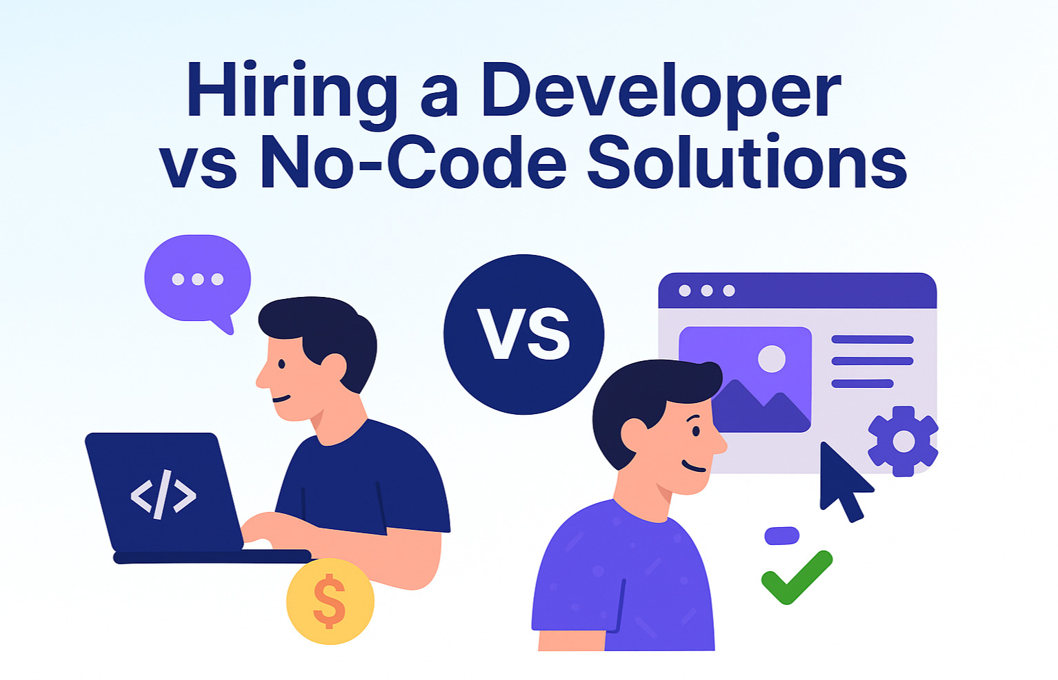 Hiring a Developer vs. No-Code: The Entrepreneur's Guide to App Building Costs