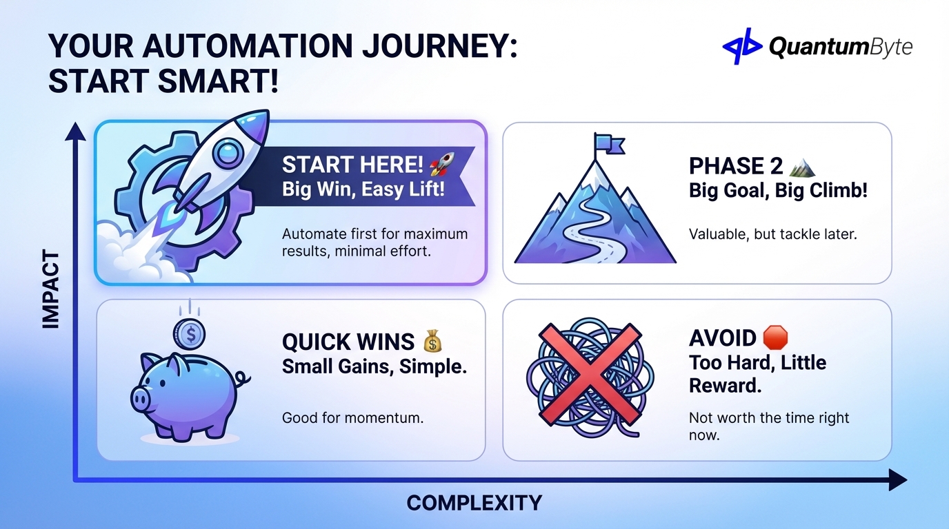 process automation decision matrix