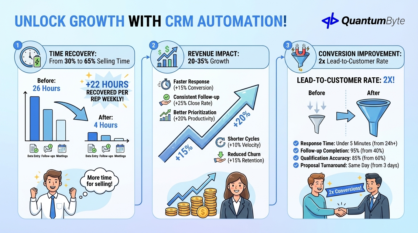Benefits of CRM Sales Automation
