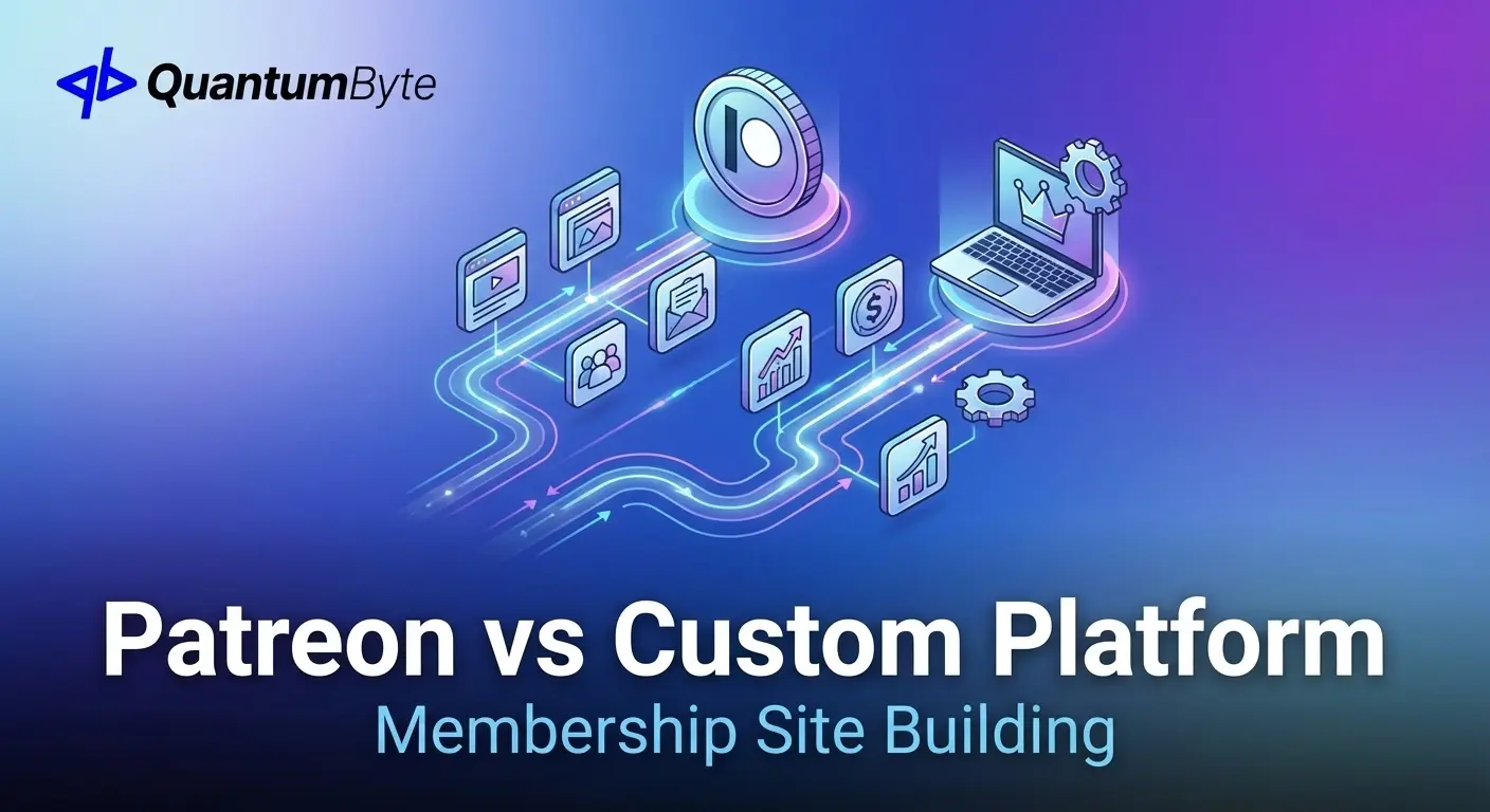 Membership Site Builder: Patreon vs Custom Platform Comparison